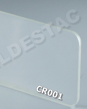 1 metro x 1 metro - 3mm - Chapa e Placa CRISTAL Transparente PL-CR001