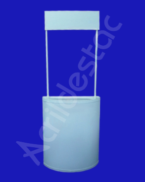 Balcão de Degustação Desmontável Produtos para Atendimento Display Stand LYRA