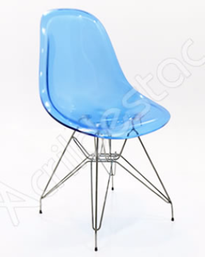Infer Similarity Prey Acrildestac Produtos em Acrílico - Cadeira de acrilico Charles Eames DKR  Torre inox - (11) 2909-5000