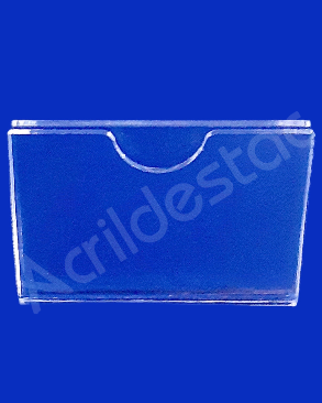 Display Acrilico Porta etiquetas e preços 6x8cm 