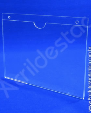 Display de acrilico modelo U Horizontal