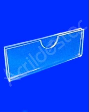 Display PETG porta preço e etiqueta modelo U 2,5x5cm