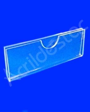 Display PETG porta preço e etiqueta modelo U 2x8cm
