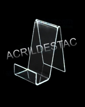Expositor Suporte de Celular de Acrilico Cristal para Vitrine e acessorios Base reta