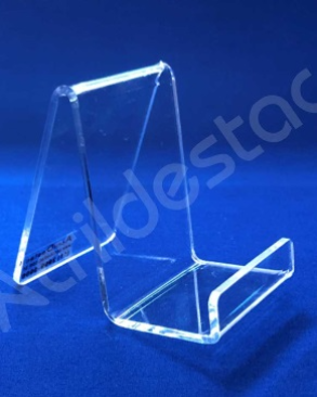 Porta Celular acrilico suporte para vitrine base reta