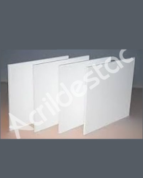 Placa Acrilico Branco 2mm 200x100cm 