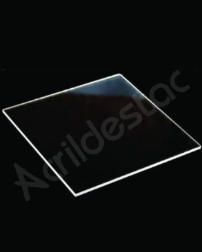 Placa Acrilico Cristal 2mm 100x100cm 