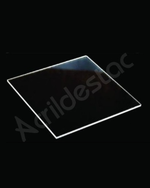 Placa Acrilico Cristal 6mm 50x50cm 