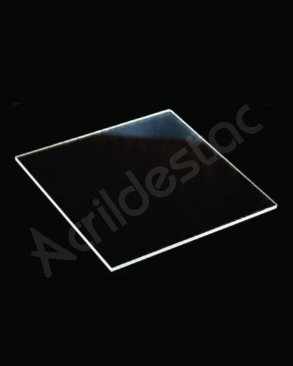 Placa Acrilico Cristal 8mm 50x50cm 