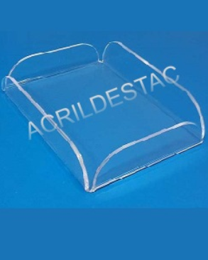 Bandeja Porta Amenities em Acrilico 16 x 11 cm para Hoteis e Pousadas