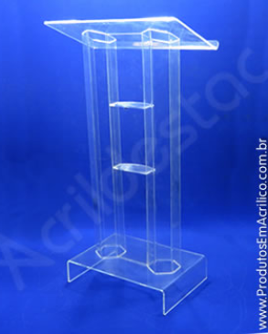 Pulpito de Acrilico Transparente VENEZA Modelos de Igrejas e Eventos