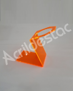 Suporte de acrilico para Secador laranja