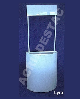 Balcão de Degustação Desmontável Produtos para Atendimento Display Stand LYRA