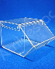 Baleiro de acrilico transparente com Tampa de correr 15x12x20cm para lojas