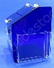 Caixa de Sugestões em Acrilico Azul-Bic 20 CM Altura  ST106