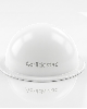 Cupula de acrilico Branco 30cm diametro esfera acrilico com Aba