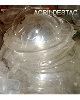 Cupula de Acrilico cristal 15cm diametro redoma com Aba