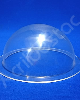 Cupula de Acrilico cristal 15cm diametro redoma com Aba