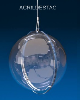 Cupula de Acrilico cristal 20cm diametro redoma acrilico com Aba