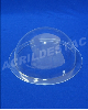 Cupula de acrilico Cristal 60cm diametro esfera de acrilico com Aba