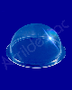 Cupula de acrilico Cristal 80cm diametro esfera em acrilico grande com Aba