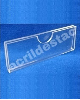 Display Acrilico identificador de etiquetas para gaveta 7x20cm