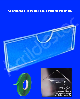 Display Acrilico modelo U precificador e porta etiquetas 3x15cm Horizontal