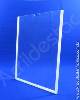 Display de parede PS Cristal acrilico similar A1 Vertical