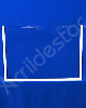 Display de PS Cristal acrilico similar Porta Folheto de parede com moldura A5 Horizontal