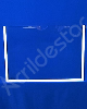 Display de Acrilico Cristal para parede com moldura Bolso Folha A3 Horizontal