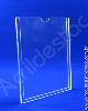 Display de acrilico Cristal Porta Folheto Quadro de Aviso A3 - Linha Destac
