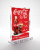 Display de acrilico T invertido para balcão mesa restaurante A6 15x10 Vertical 