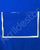Display de PS Cristal acrilico similar Porta Aviso de parede DUPLO Com Fundo A6 Horizontal