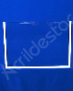 Display de PS Cristal acrilico similar Porta Folha para Parede ou Elevador DUPLO Com Fundo A4 Horizontal