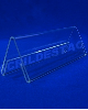 Display de PS Cristal acrilico similar 6,5 x 19,5 dupla face