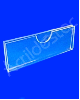 Display PETG porta preço e etiqueta modelo U 2,5x5cm