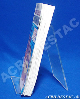 Porta Livro PS cristal acrilico similar individ 16 x 11 cm - Livrarias Lojas Papelarias Estantes