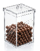 Potes de Acrílico para cereais doces 15 x 10 cm (alt x base) - 1,5 L