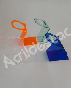 Suporte de acrilico para Secador cristal transparente