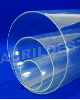 Tubo de acrilico 10cm diametro x 49cm altura tubo transparente