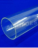 Tubo de acrilico 15cm diametro x 49cm alt cilindro transparente