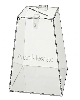 Urna de acrilico Piramide 25cm alt sorteios Produtos em Acrilico